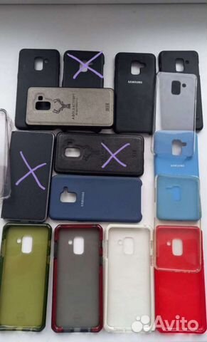 Набор чехлов для Samsung galaxy A8 2018