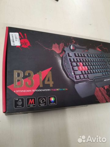 Игровая клавиатура bloody