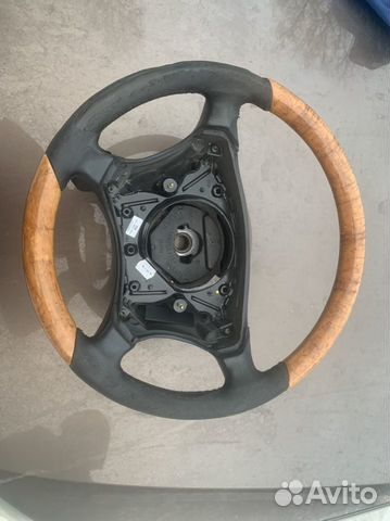 Руль мерседес w220 дерево