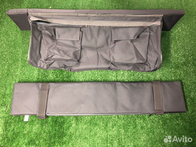 Накладки+сумка 200*1100 серая в лодку пвх