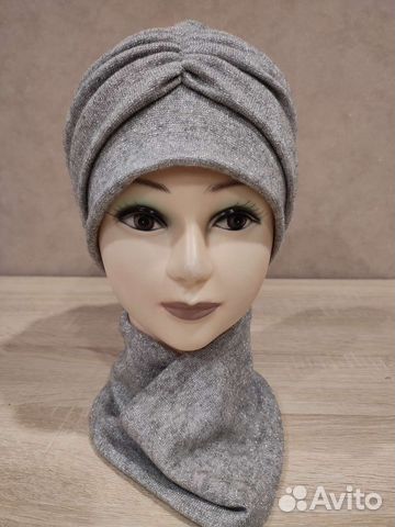 Шапка и снуд женский