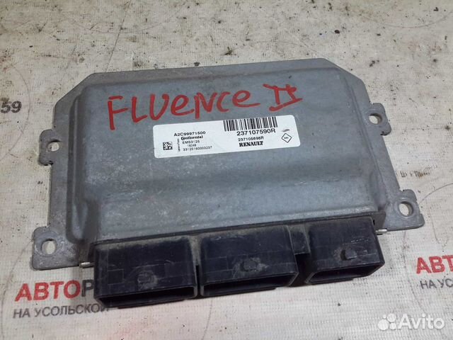 Блок управления двигателем Renault Fluence