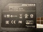 Игровой ноутбук msi gtx940m объявление продам