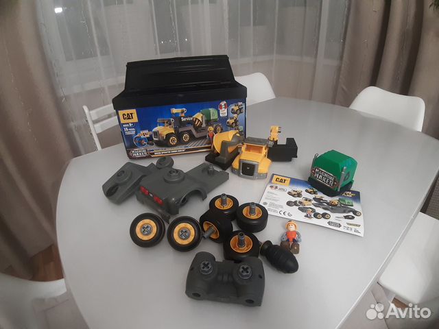 CAT конструктор 3 в 1 машинка