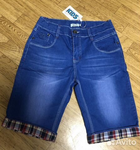 Джинсовые шорты на мальчика