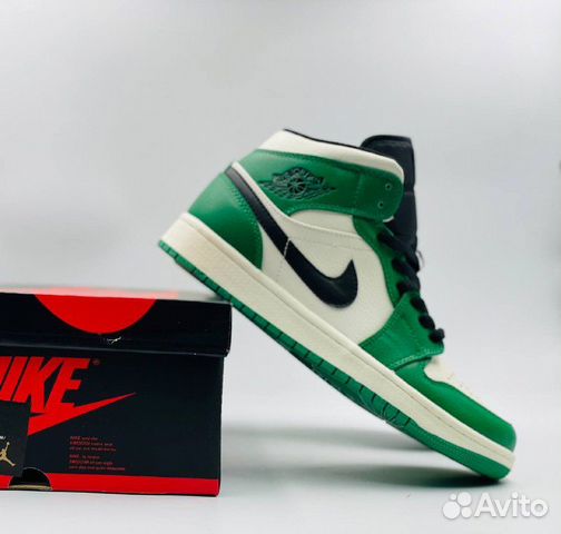 Nike Air Jordan 1 Mid Pine Green