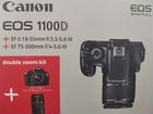 Зеркальный фотоаппарат Canon EOS 1100D объявление продам
