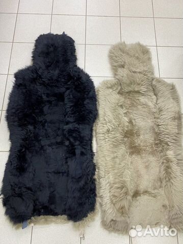 Меховые накидки натуральная овчина