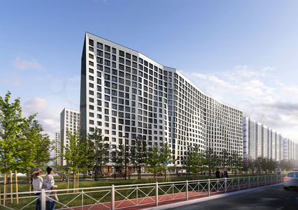 2-к. квартира, 57,5 м², 5/18 эт.