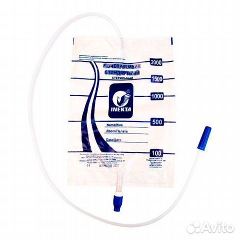 Мочеприемник inekta стандарт. прикроватный стерил