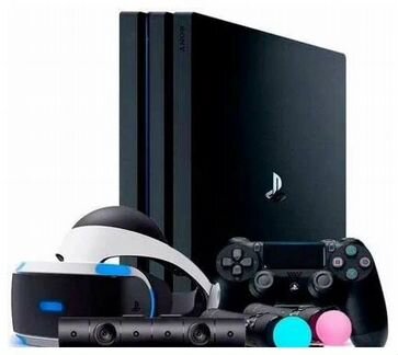 Sony PlayStation 4 Pro 1 тб + Playstation VR2
