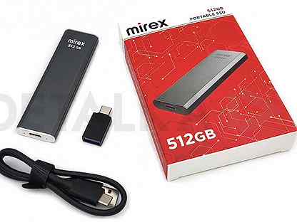 Внешний жесткий диск ssd 512GB MirexData Master