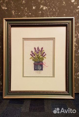 Картина с лавандой в стиле прованс