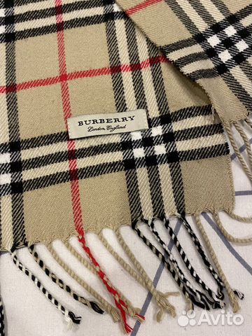 Шарф burberry оригинал