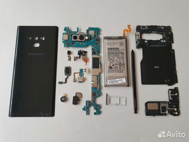 Разбор Samsung S9+ / S8+ / Note 9 оригинал