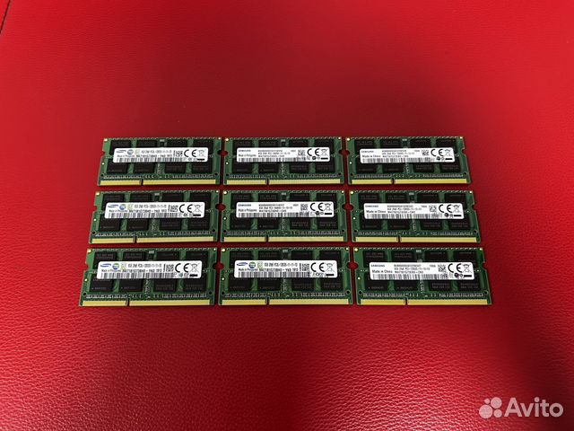 8Gb Оперативная память ноутбука DDR3 ddr3l