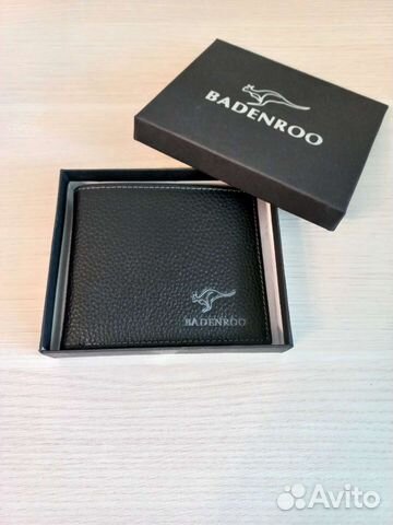 Кошелек мужской кожаный новый