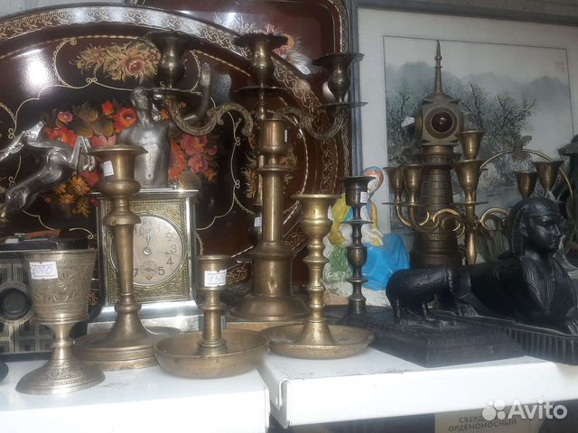 Старинный подсвечник