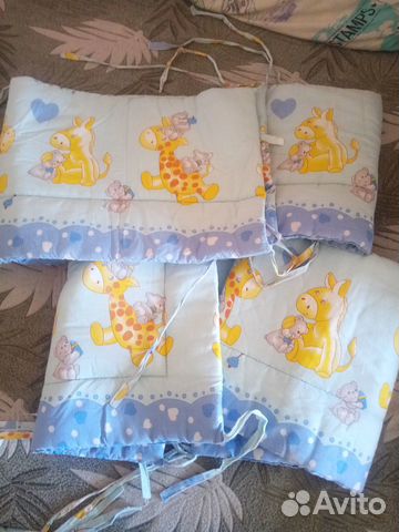 Бортики в детскую кроватку