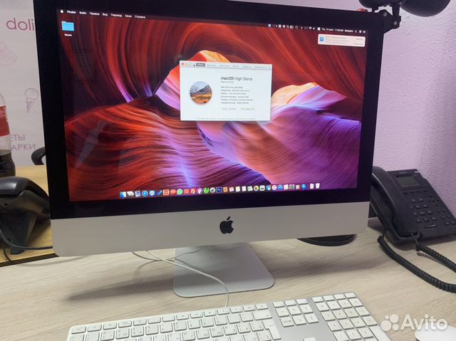 Apple iMac 21.5, Mid 2010, SSD+HDD, Intel 3,06 GHz купить в Ефремове |  Электроника | Авито