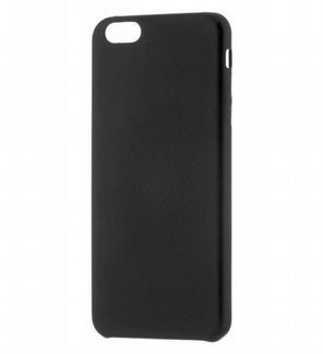 Чехол (под кожу) на iPhone 6 Plus, 6S Plus (black)