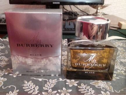 My Burberry Black, 90 мл. Парфюм Оригинал. Лимитир