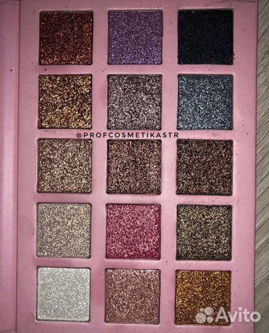 Супер-шиммерные пигментированные тени