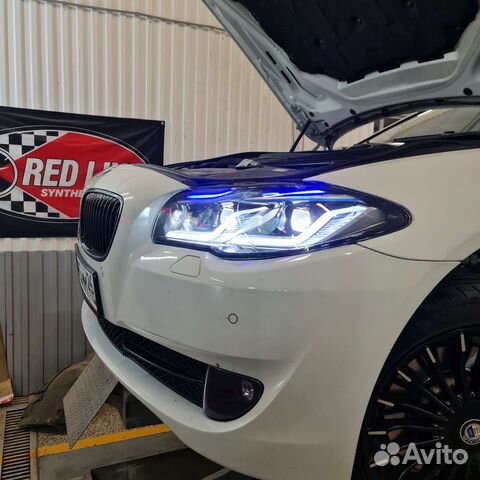 Лед фары бмв Ф 10 лазер BMW 5 series