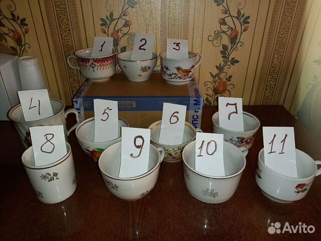 Чашки, разное