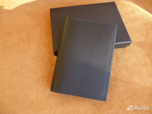 Обложка для паспорта/автодокументов из кожи Alran