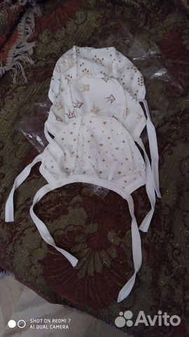 Чепчик для новорожденного