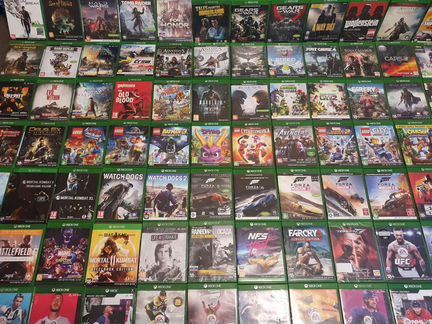 Лицензионные диски на xbox one