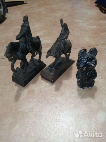 Статуэтки литье чугунные