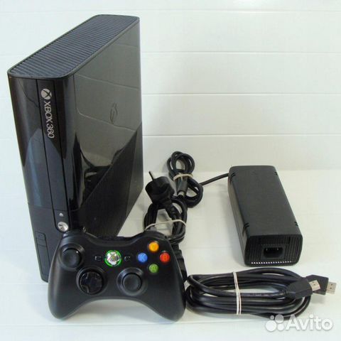 Xbox 360 E 500 гб + 480 игр + чип взлома