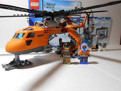 lego arctic helicrane