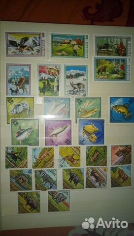 Марки СССР и Зарубежные 1975-77г