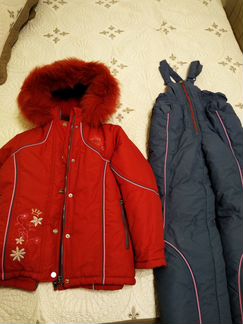 Куртка и комбинезон детский зимний