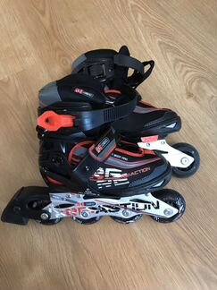 Роликовые коньки раздвижные ReAction размер 26-31