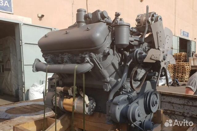 Двигатель ямз 236 м 2 с навeсным обоpудованием
