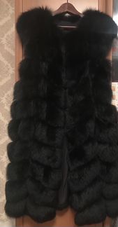 Жилет песец. 100см