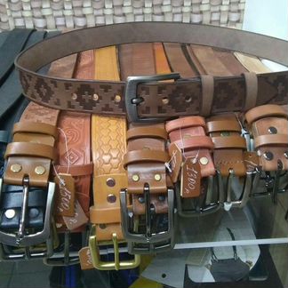 Ремни из натуральной кожи