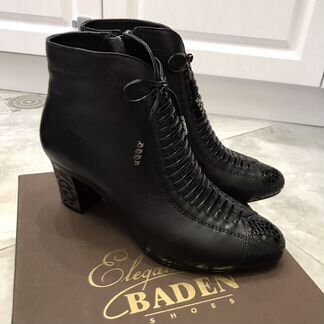 Новые демисезонные кожаные ботильоны Baden 37 разм