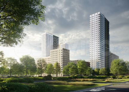 2-к квартира, 41.5 м², 23/30 эт.