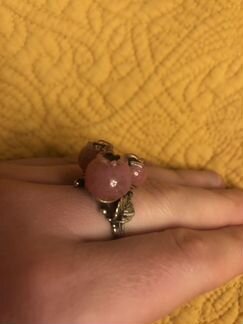 Серебряное кольцо ручной работы