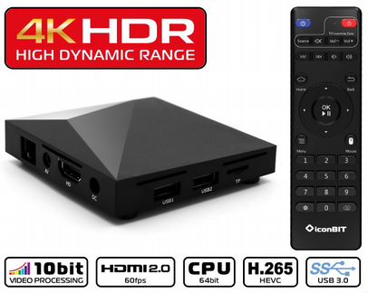 Медиаплеер iconBIT Movie Ultra HD 4K (PC-0035W)