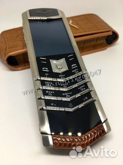 Vertu Signature S Design Cocoa Iguana Верту