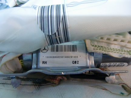 Головная подушка безопасности Mercedes W166
