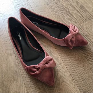 Балетки corso como бархатные