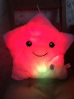 Подушка-игрушка Звездочка розовая