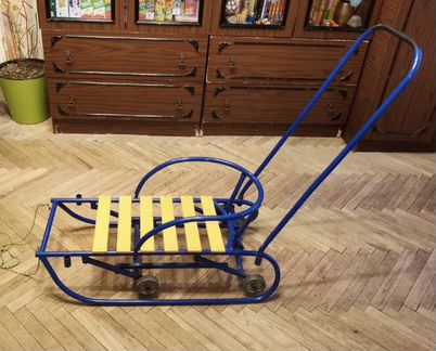 Санки на колесах